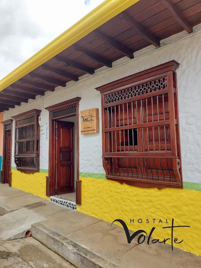 Volarte Hostal Jardín Exterior foto