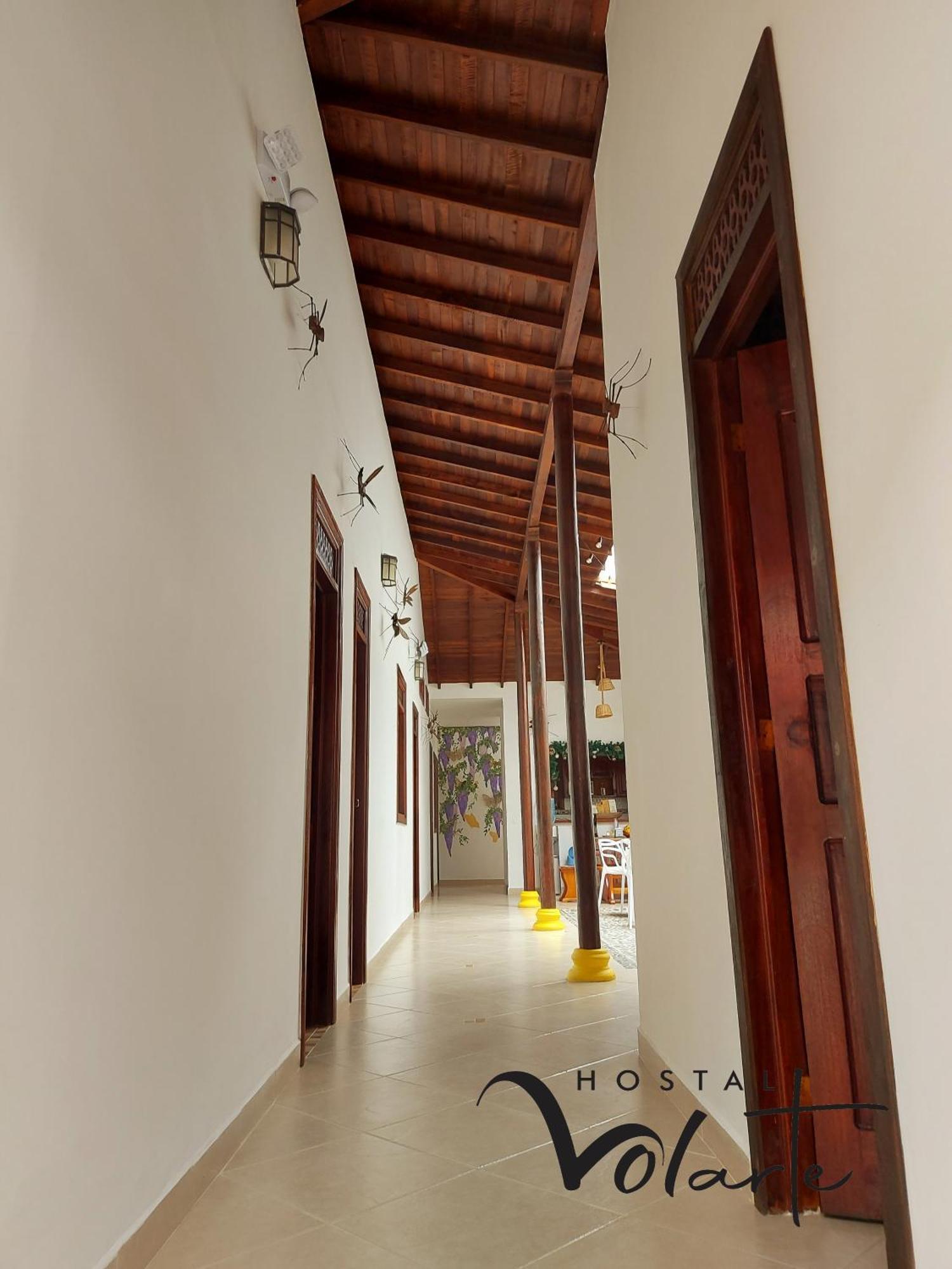 Volarte Hostal Jardín Exterior foto